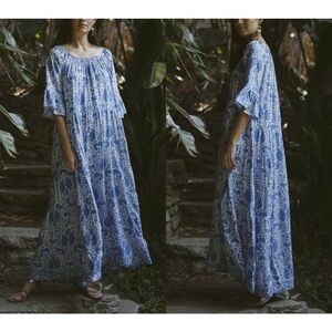 Natalie Martin floral maxi dress
